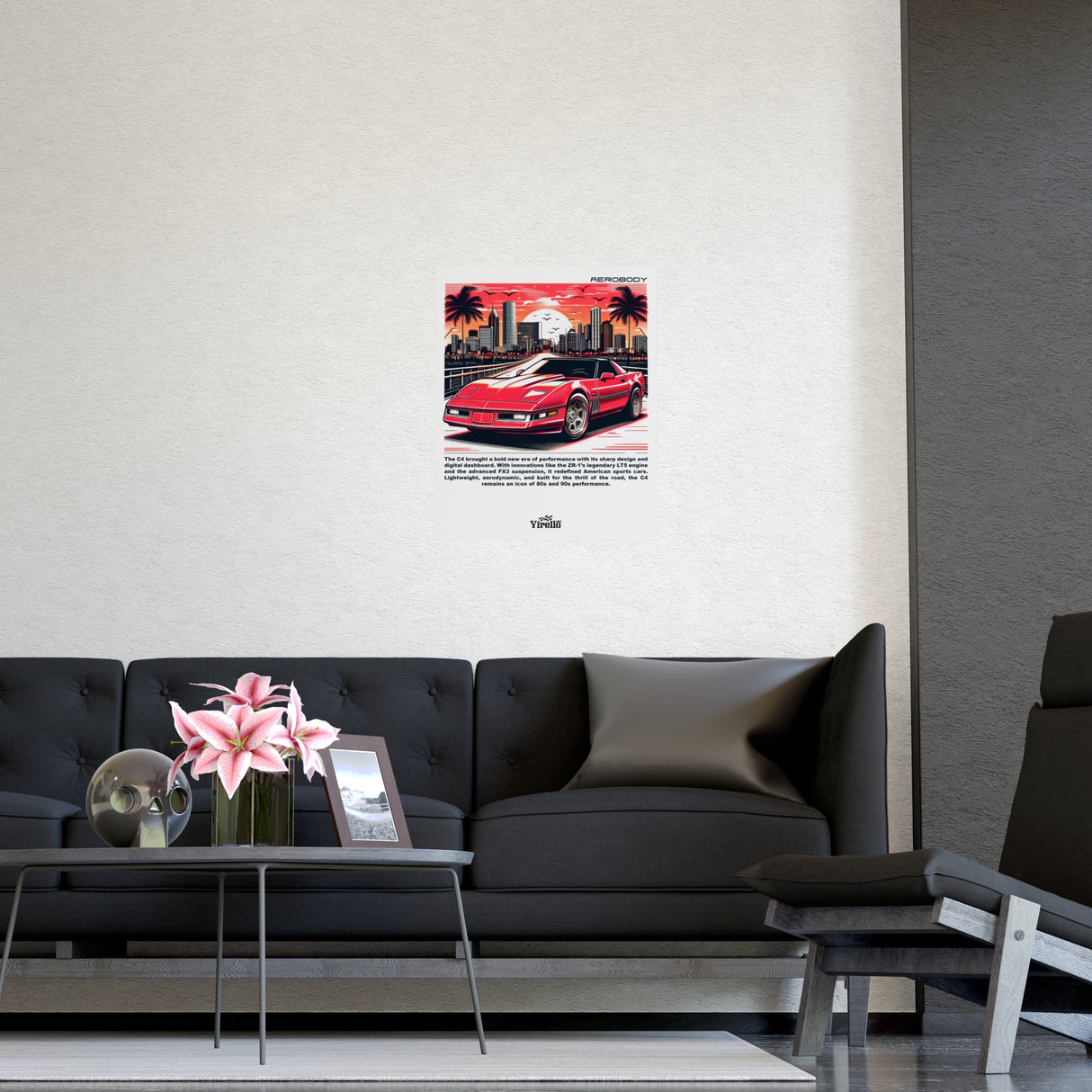1984–1996 Chevrolet Corvette (C4) Poster
