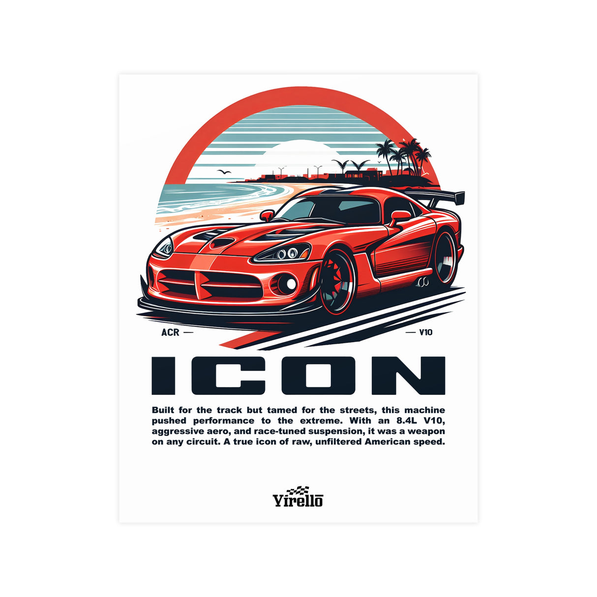 2003–2010 Dodge Viper (ZB I/II) Poster