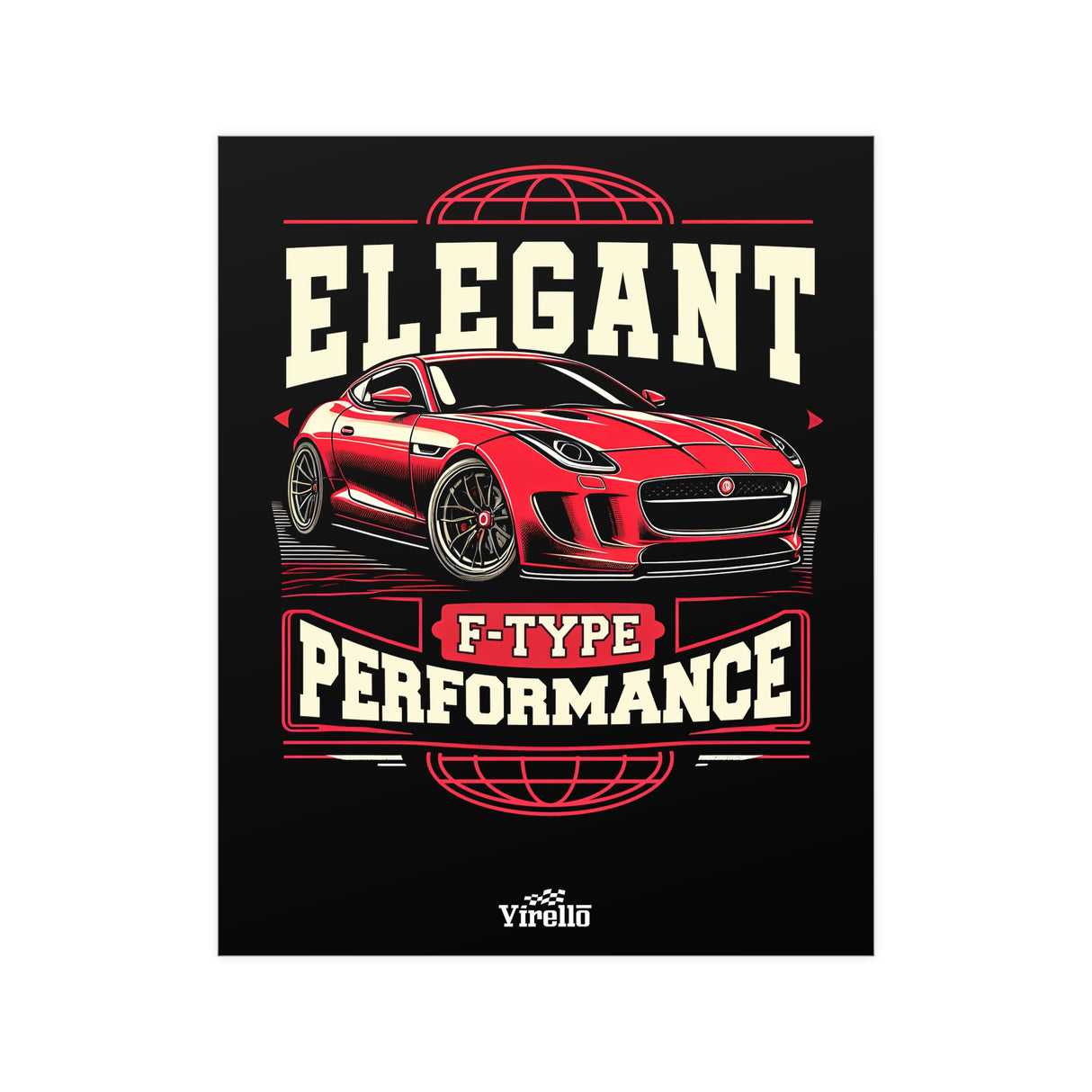 2014–2020 Jaguar F-Type Poster