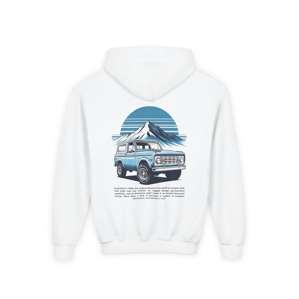 1966–1977 Ford Bronco Kids Hoodie