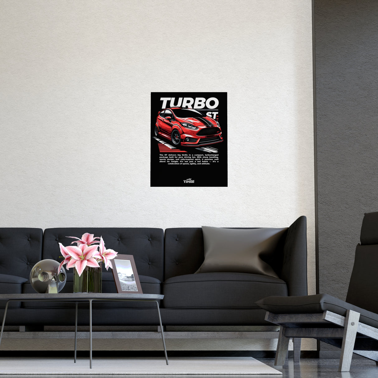 2014–2019 Ford Fiesta ST Poster