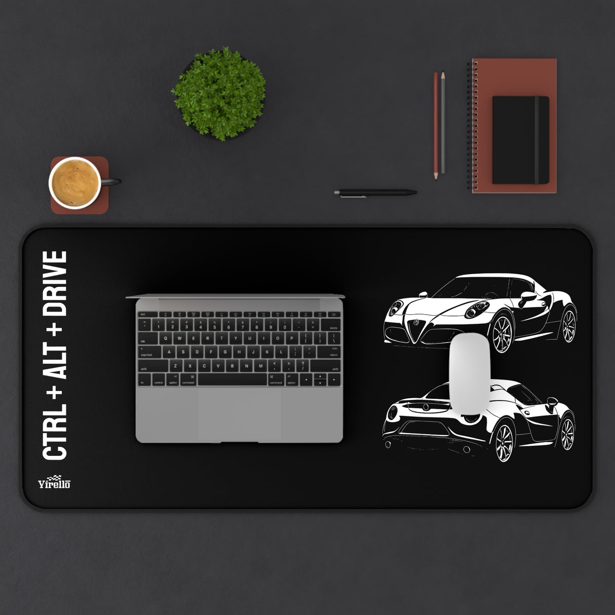 2014–2020 Alfa Romeo 4C Desk Mat