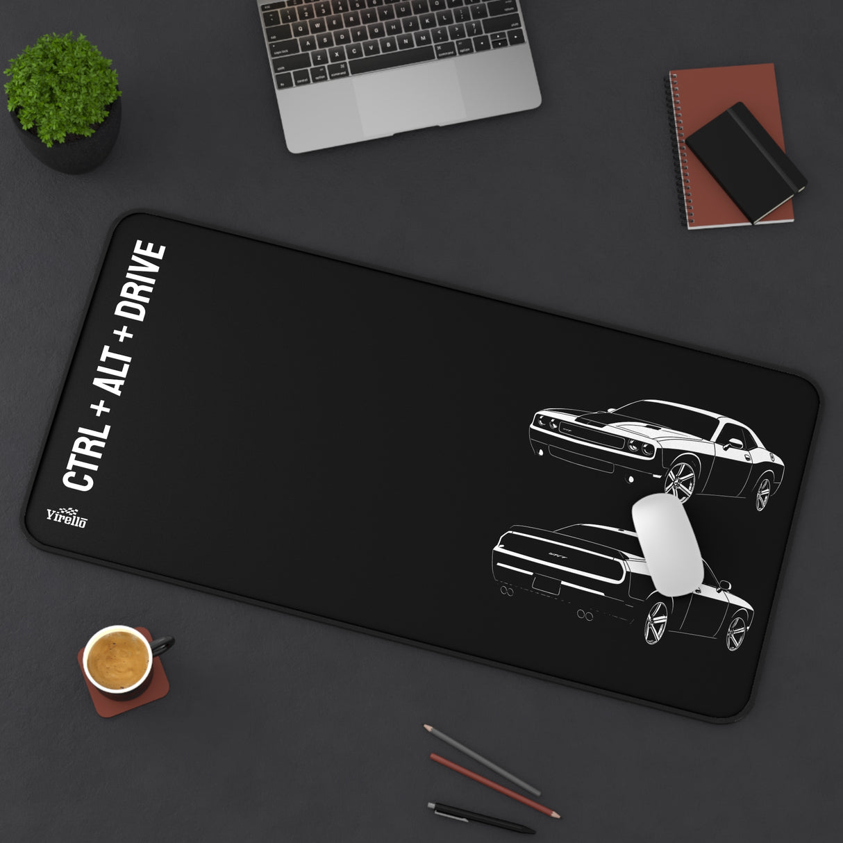 2008-2014 Dodge Challenger SRT8 Desk Mat