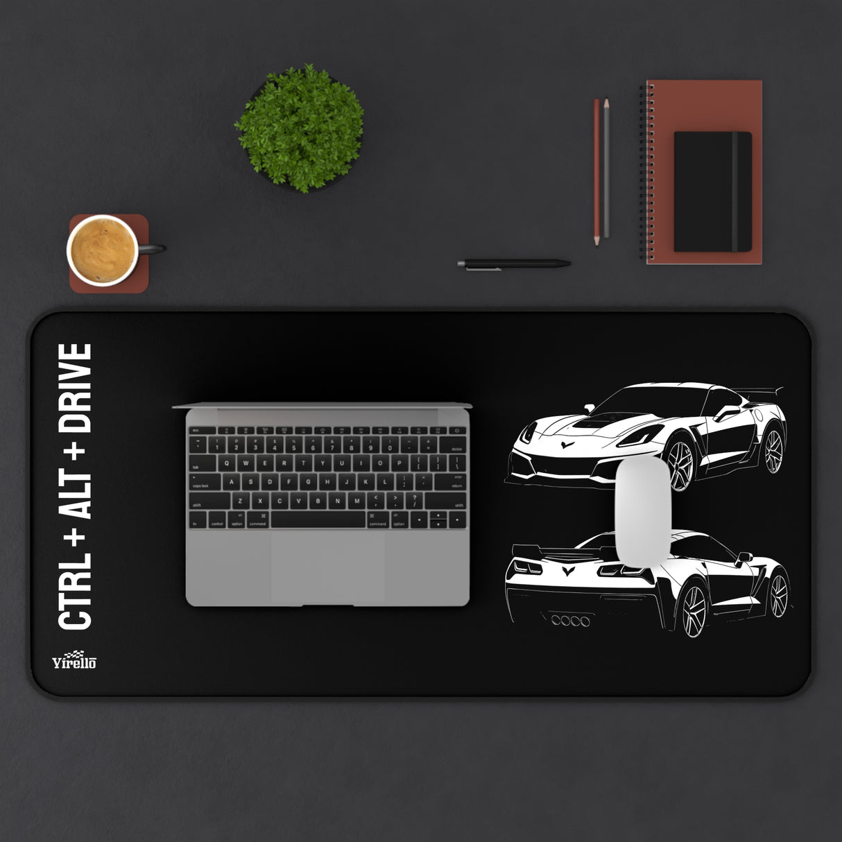 2014–2019 Chevrolet Corvette (C7) Desk Mat