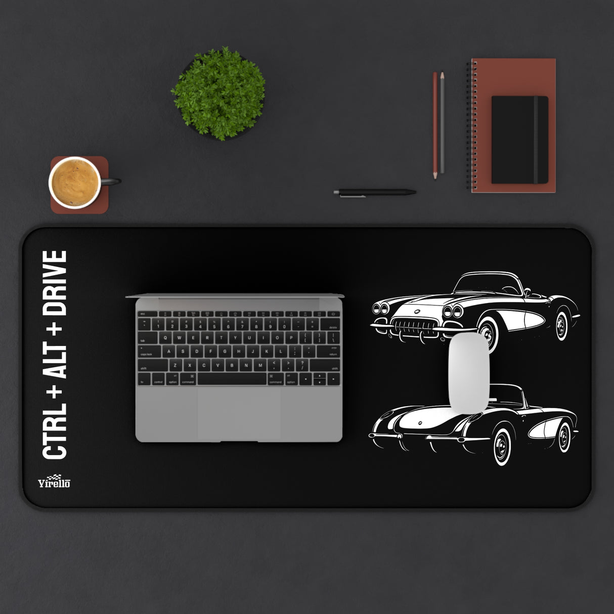 1953–1962 Chevrolet Corvette (C1) Desk Mat