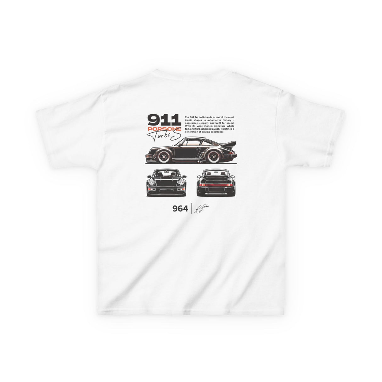 1990-1994 Porsche 911 Turbo S (964) Kids T-Shirt
