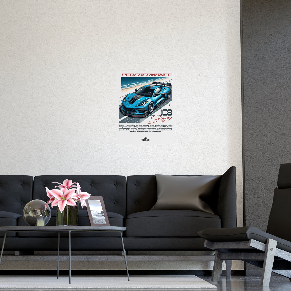 2020+ Chevrolet Corvette (C8) Poster