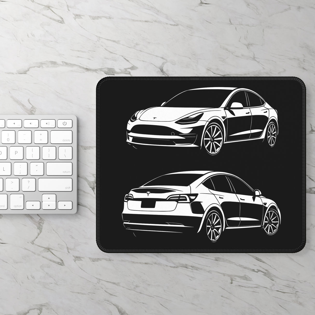 2017+ Tesla Model 3 Mouse Pad