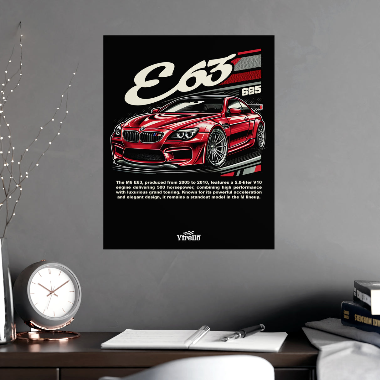 BMW M6 (E63) Poster