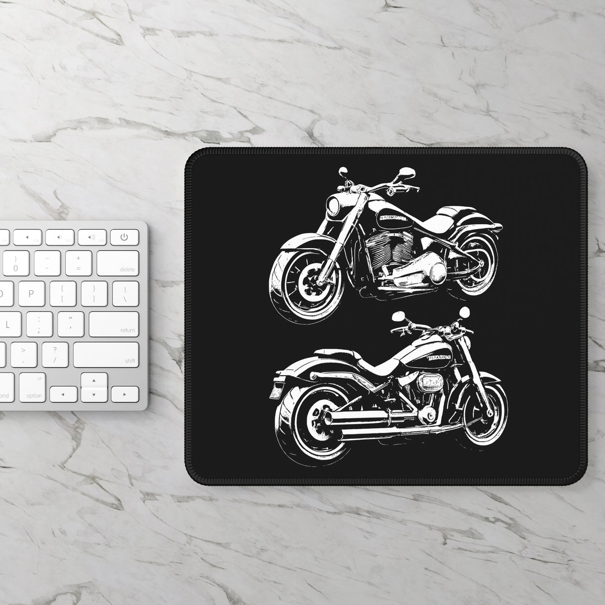 Harley Fat Boy Mouse Pad
