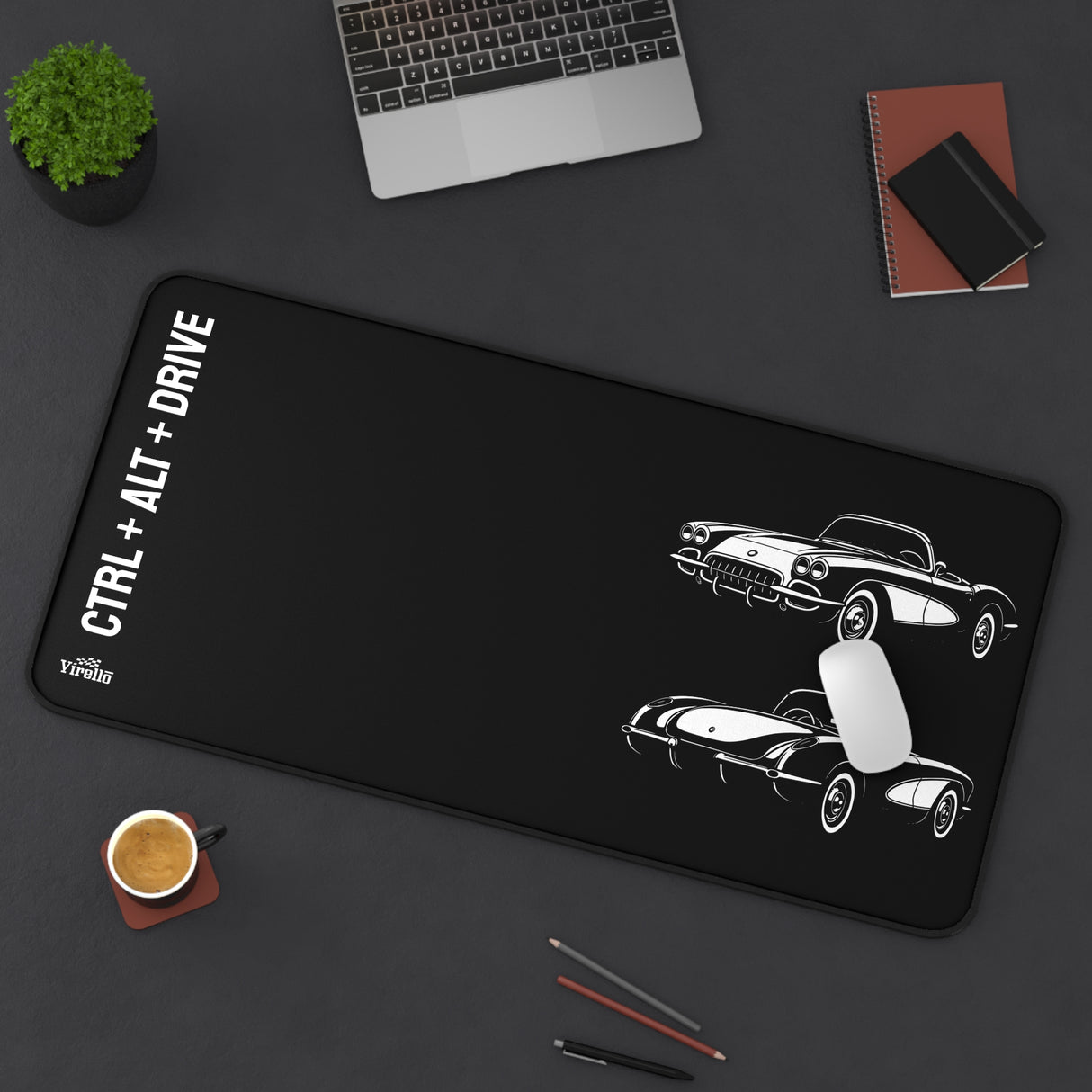 1953–1962 Chevrolet Corvette (C1) Desk Mat