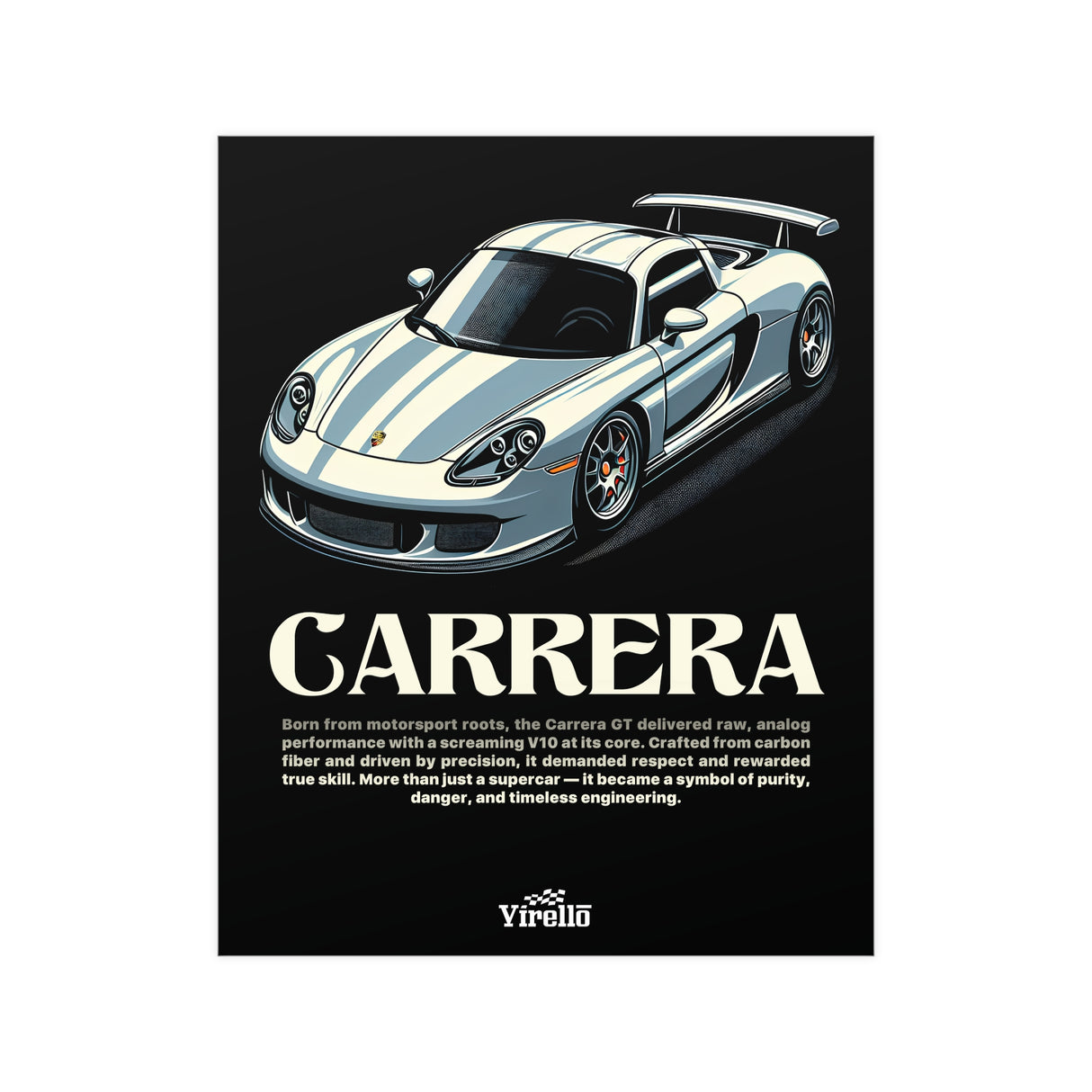 Porsche Carrera GT Poster