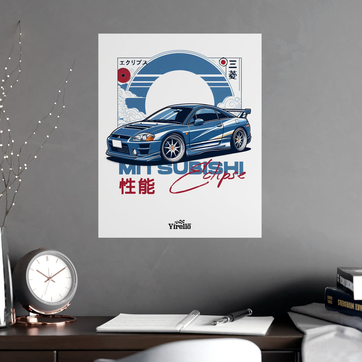2000–2005 Mitsubishi Eclipse (3rd Gen) Poster