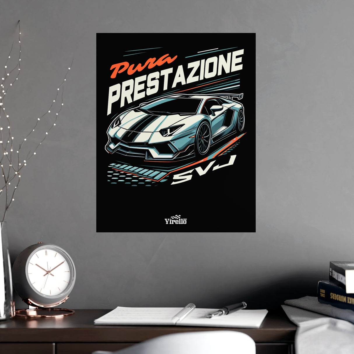2011–2022 Lamborghini Aventador Poster