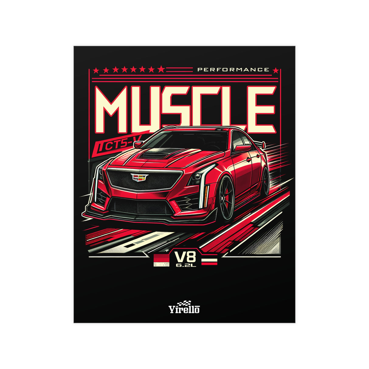 Cadillac CT5-V Poster