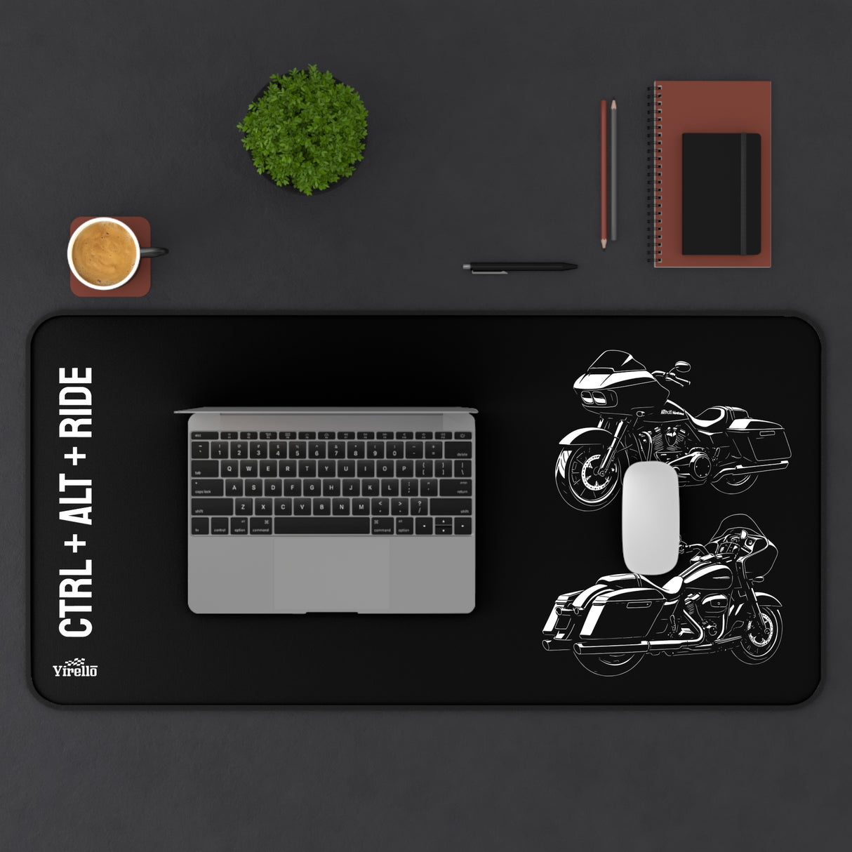 Harley Road Glide Desk Mat