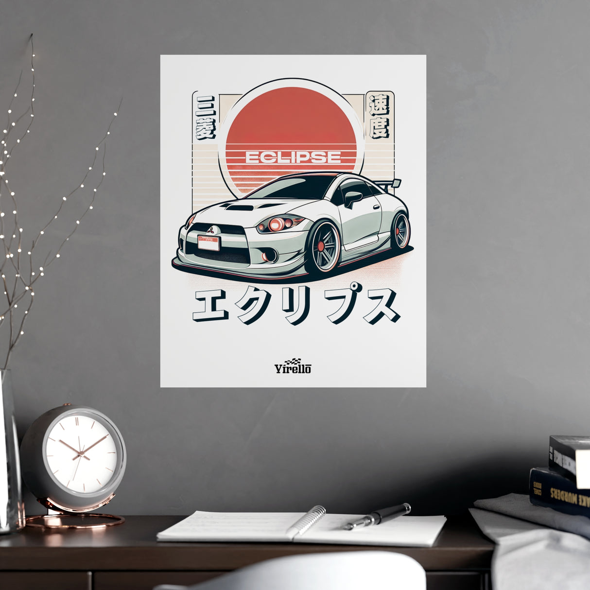 2006–2012 Mitsubishi Eclipse (4th Gen) Poster
