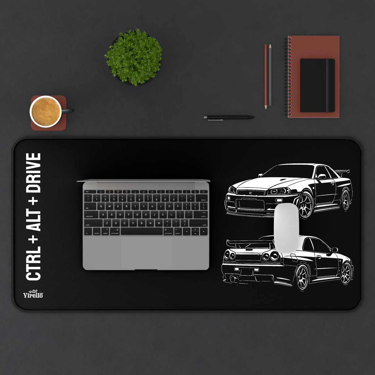 1999-2002 Nissan Skyline GT-R (R34) Desk Mat