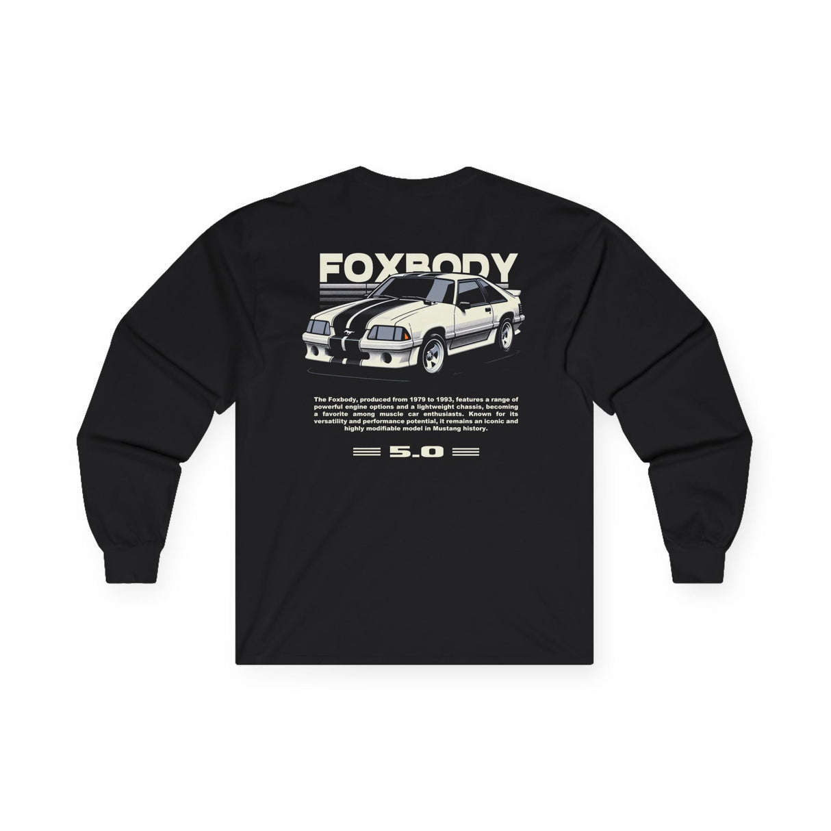 1979–1993 Ford Mustang Foxbody Long Sleeve Shirt