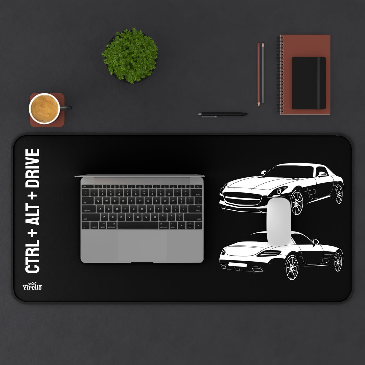 2010–2015 Mercedes-Benz SLS AMG Desk Mat