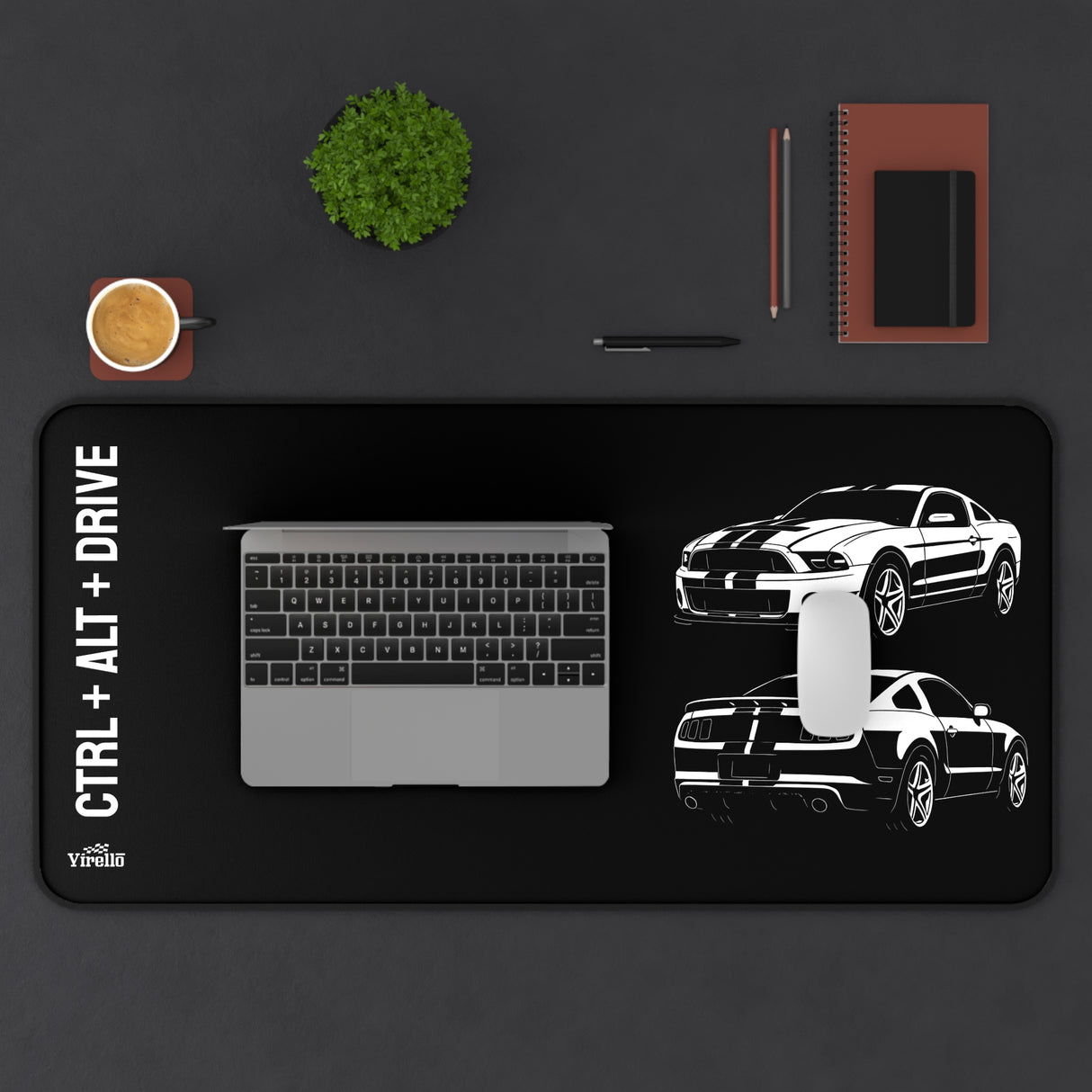 2010–2014 Ford Mustang Super Snake Desk Mat