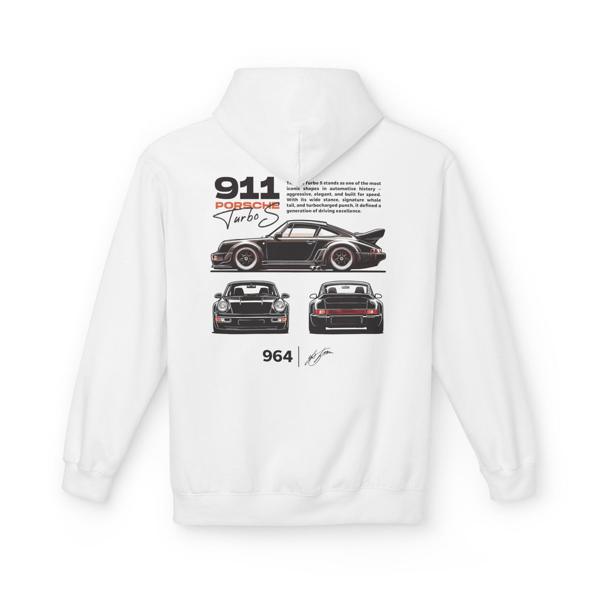 1990-1994 Porsche 911 Turbo S (964) Hoodie
