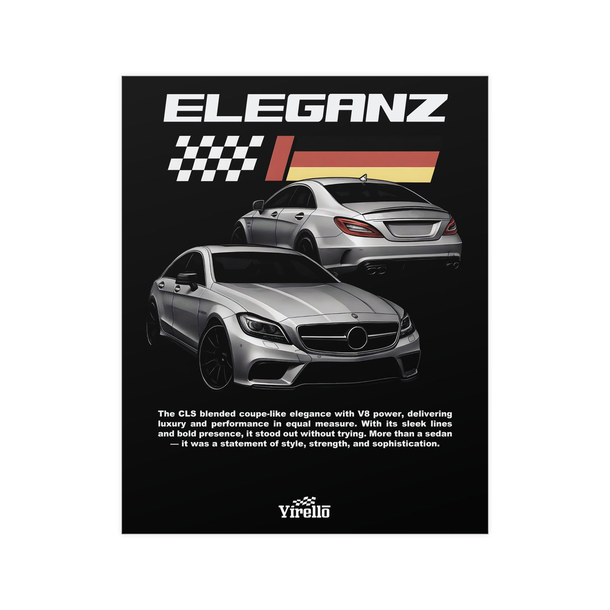 2011–2018 Mercedes-Benz CLS550 Poster