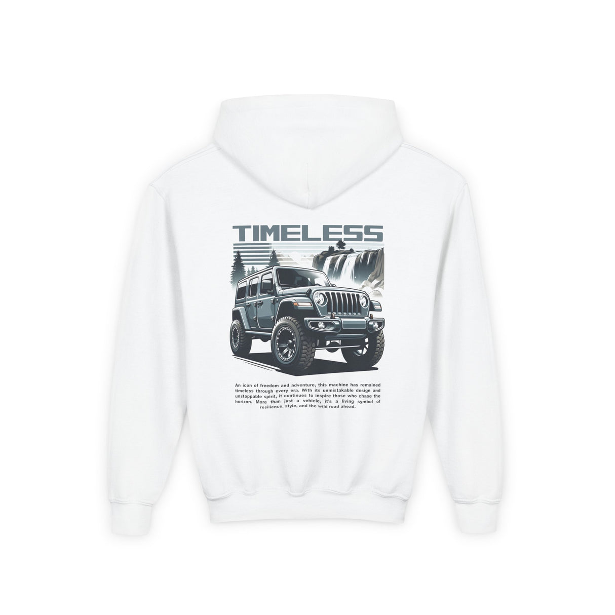 2018+ Jeep Wrangler Kids Hoodie