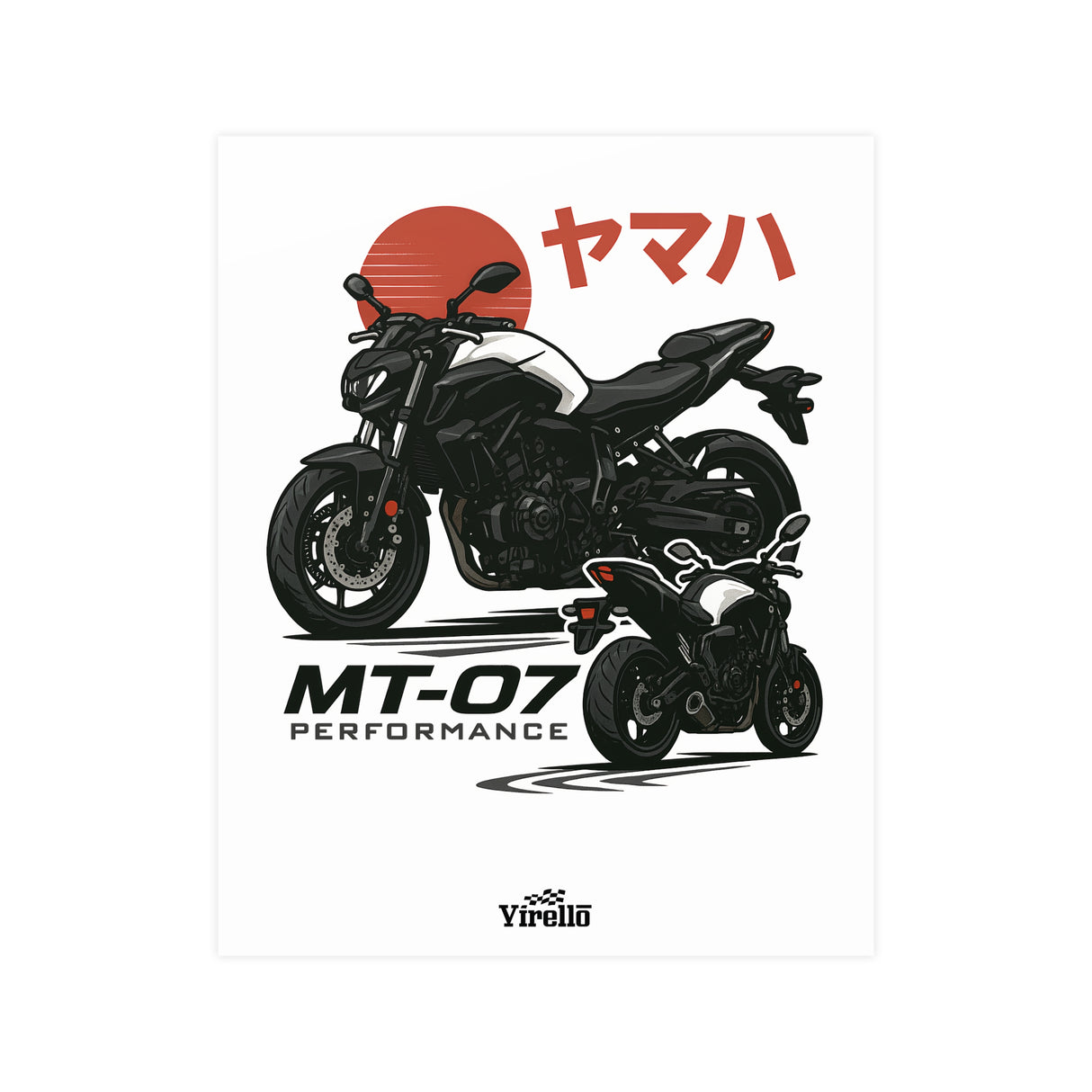 Yamaha MT-07 Poster