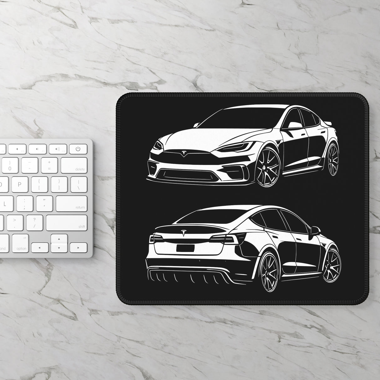 2021+ Tesla Model S Plaid Mouse Pad