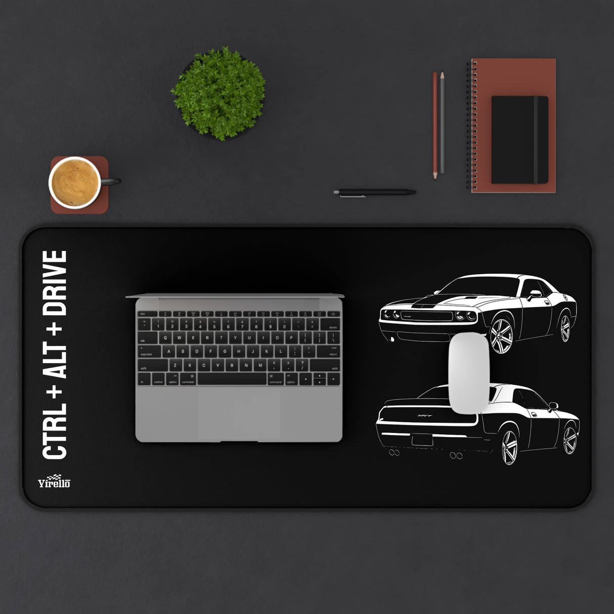 2008-2014 Dodge Challenger SRT8 Desk Mat