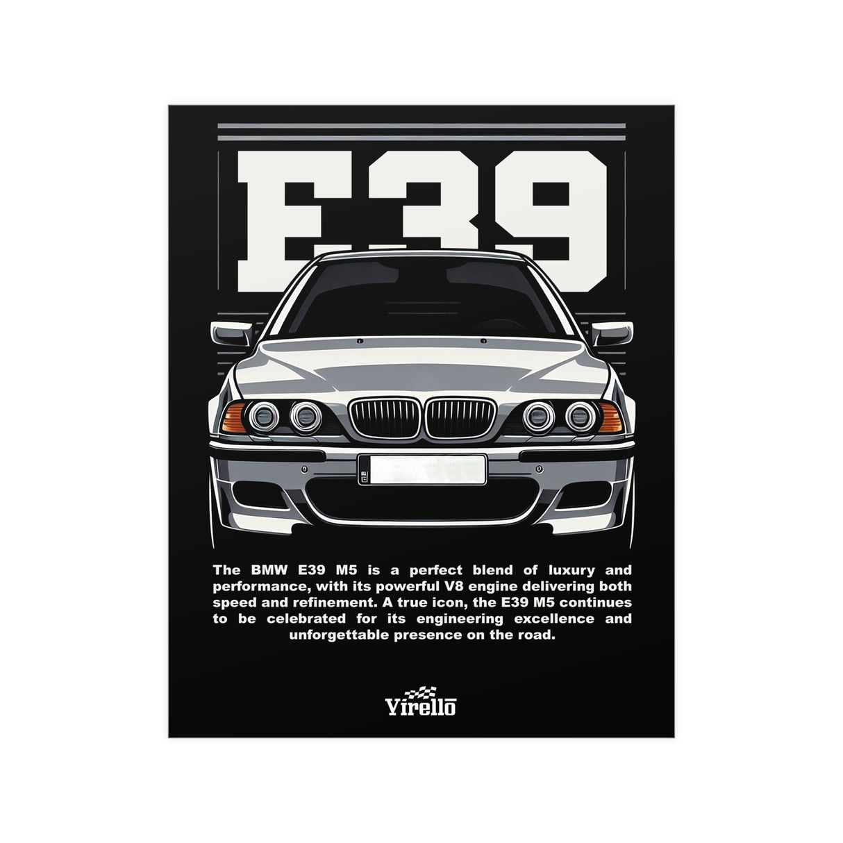 BMW M5 (E39) Poster