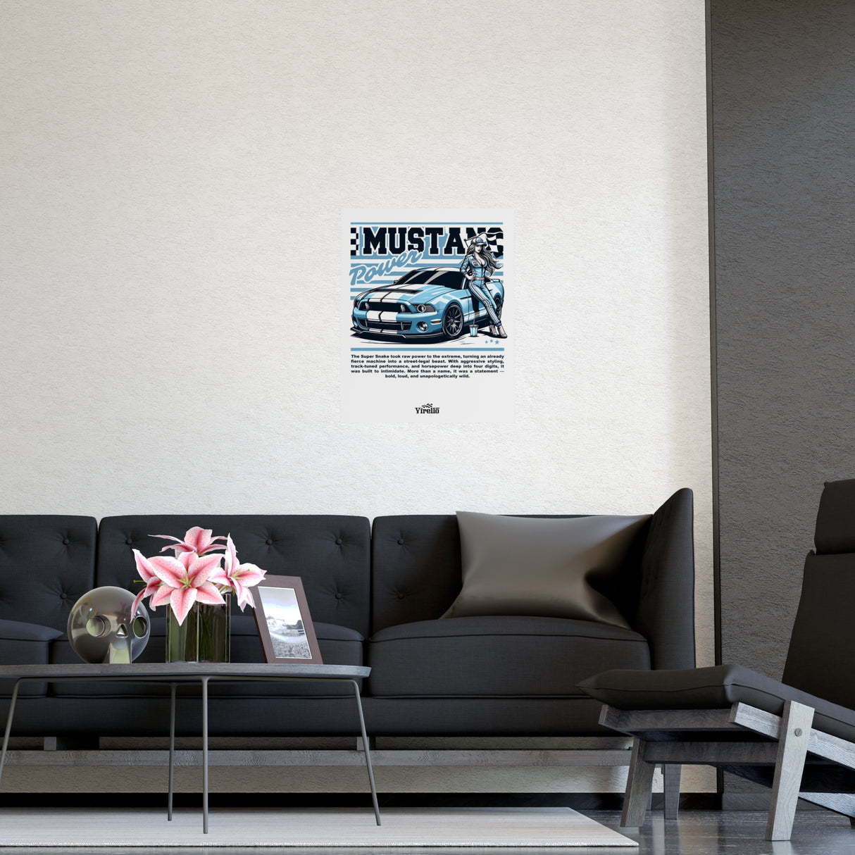 2010–2014 Ford Mustang Super Snake Poster