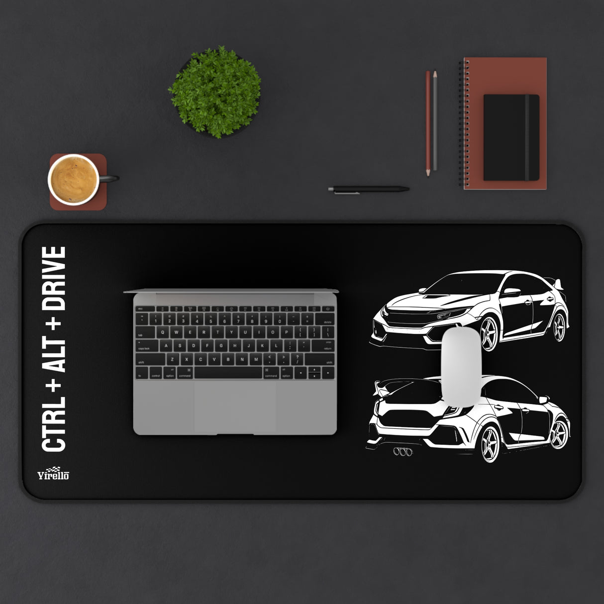 2016–2021 Honda Civic Type R Desk Mat