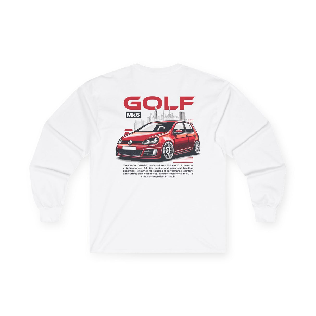 2009-2013 Volkswagen Golf GTI Mk6 Long Sleeve Shirt