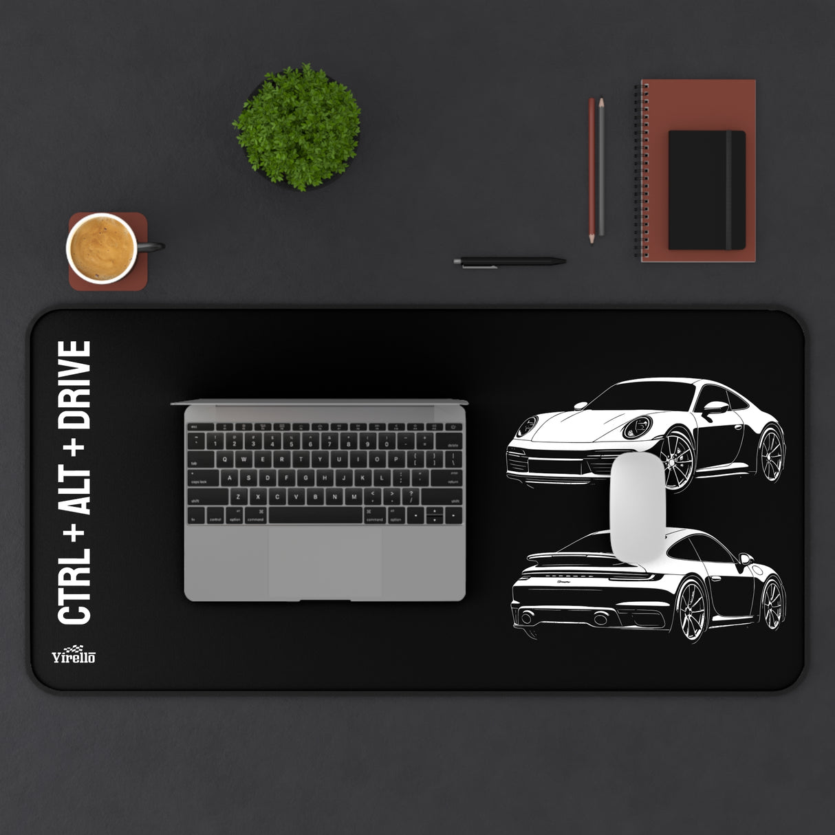 2020+ Porsche 911 Turbo S (992) Desk Mat