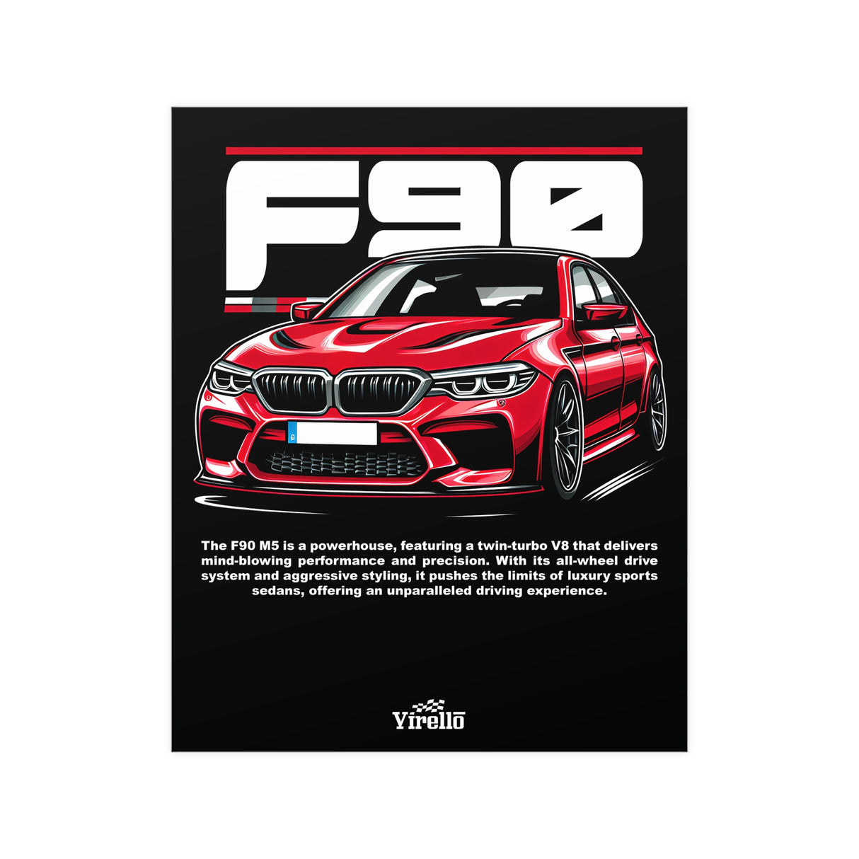 BMW M5 (F90) Poster
