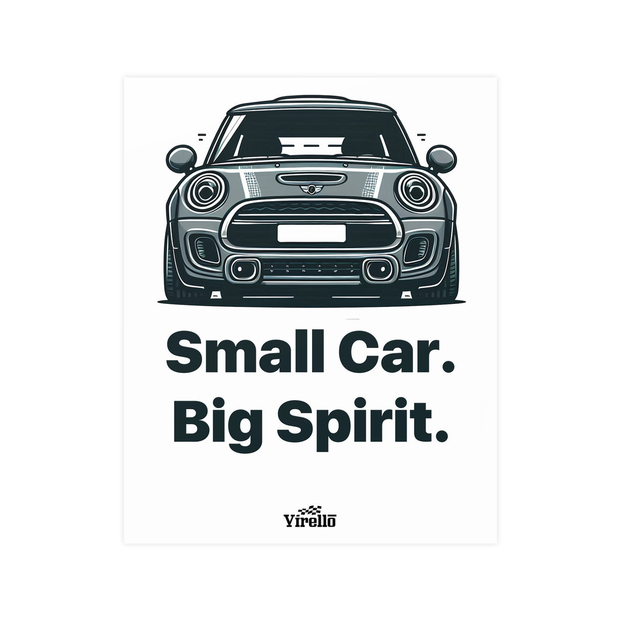 2014+ Mini Cooper (F56) Poster