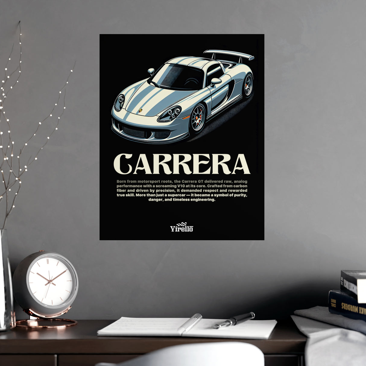 Porsche Carrera GT Poster