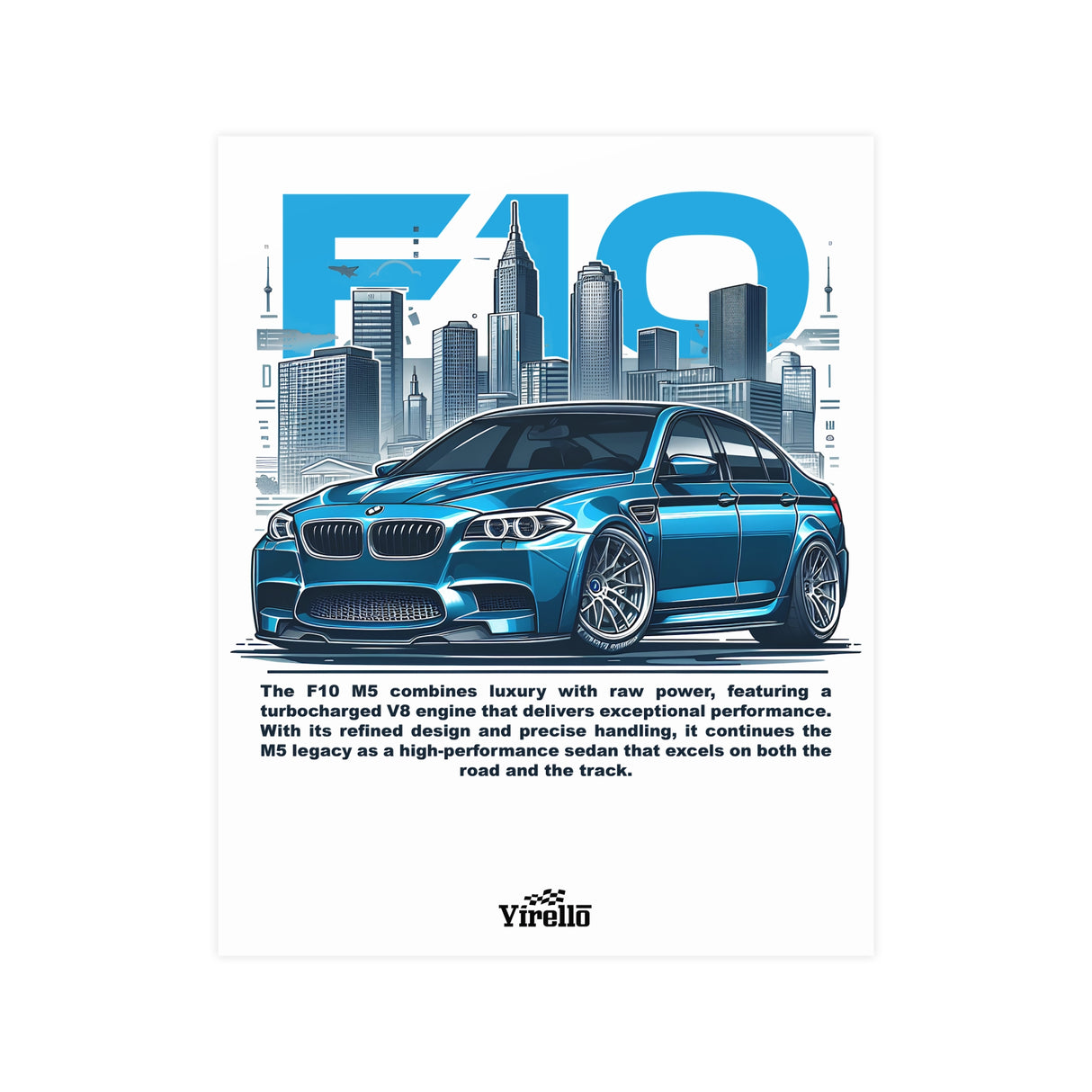 BMW M5 (F10) Poster