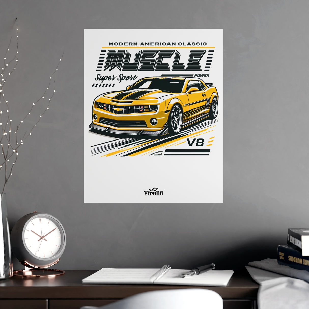 2010–2015 Chevrolet Camaro Poster