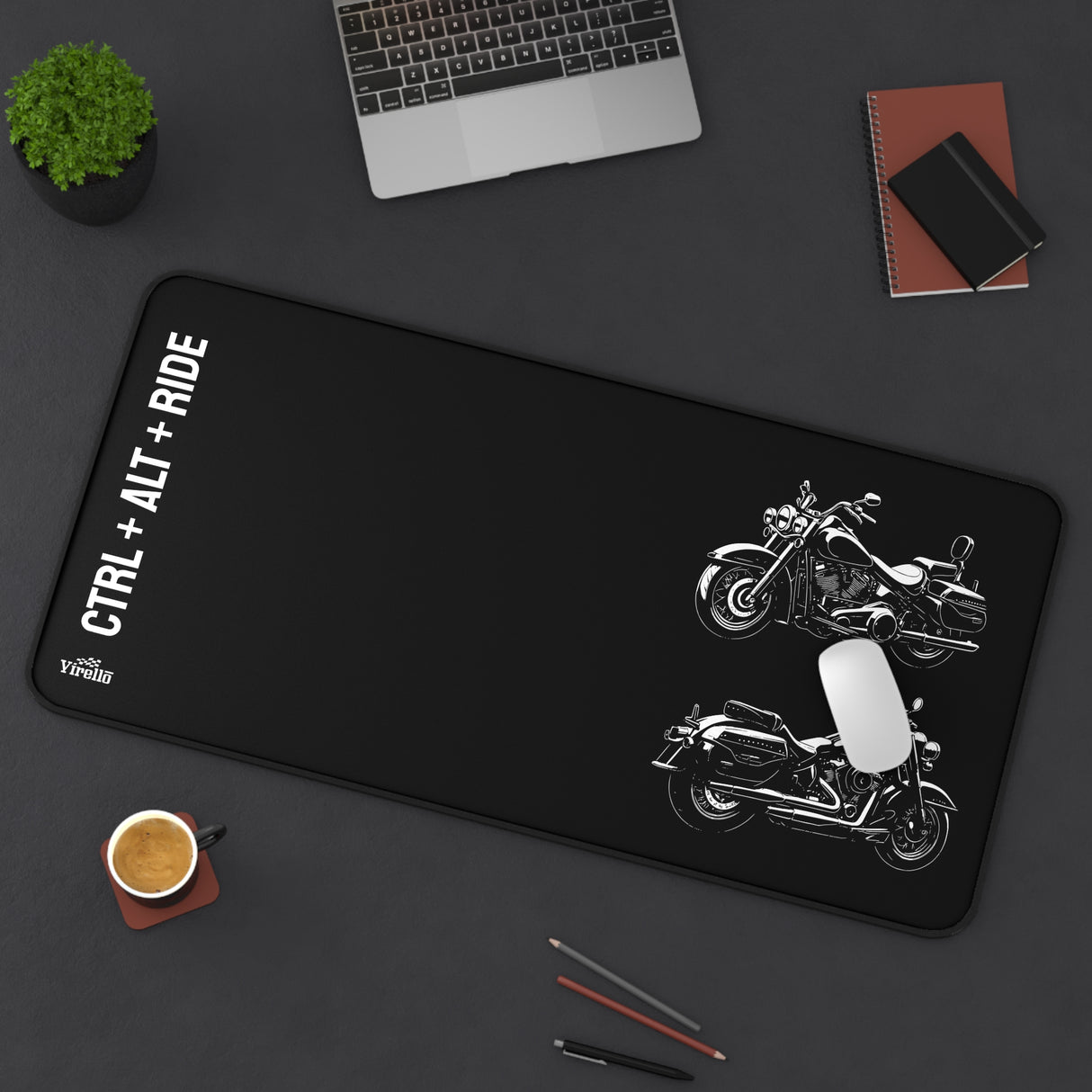 Harley Heritage Classic Desk Mat
