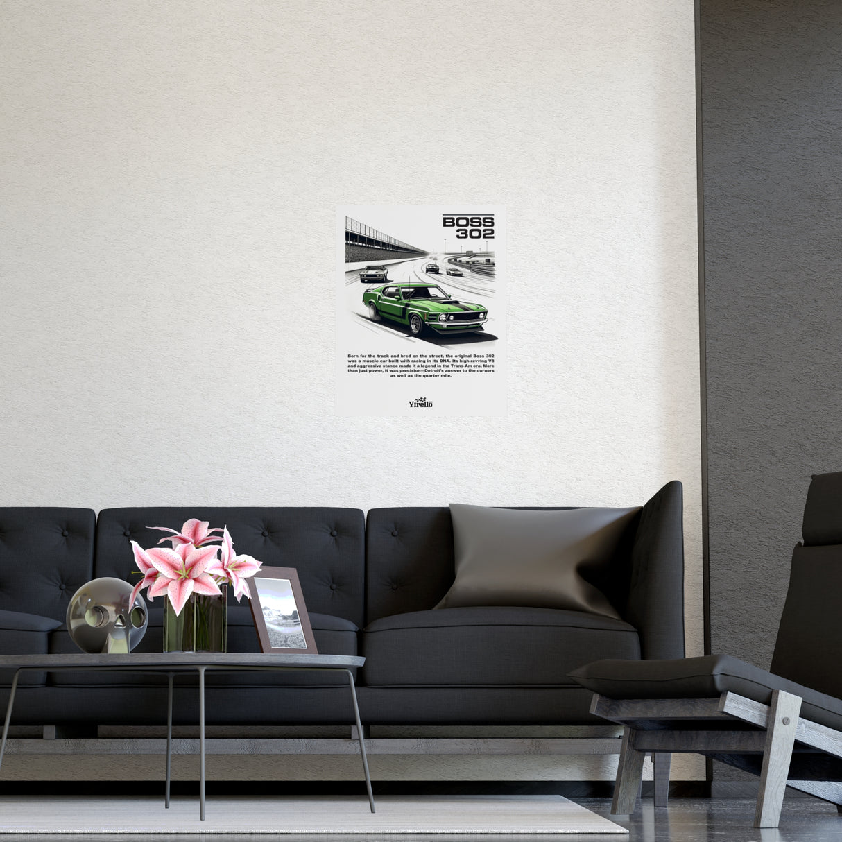 1969–1970 Ford Mustang Boss 302 Poster