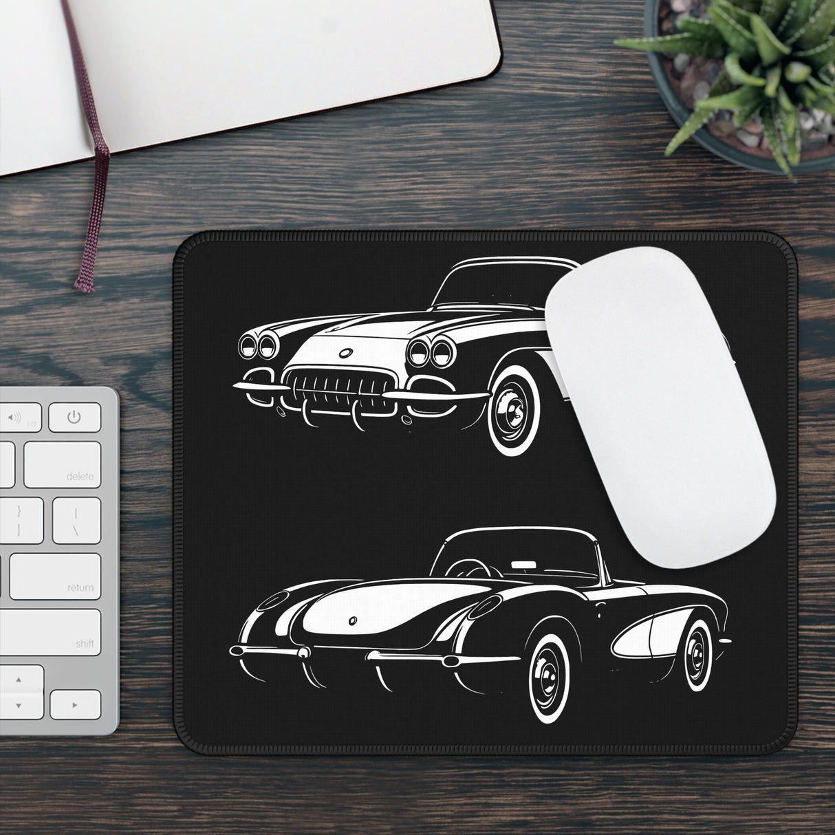 1953–1962 Chevrolet Corvette (C1) Mouse Pad