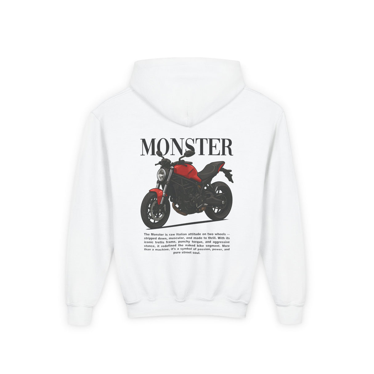 Ducati Monster Kids Hoodie