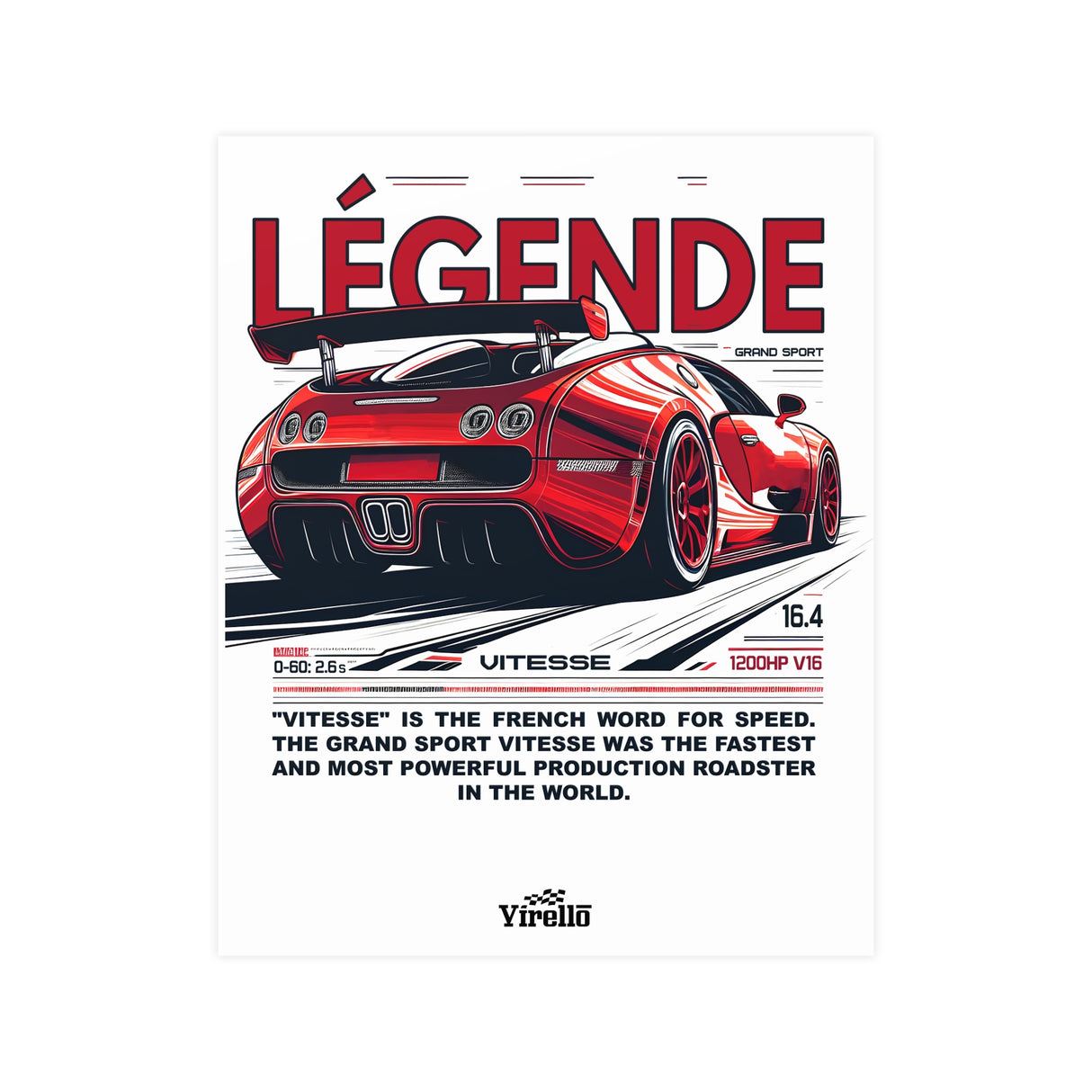 Bugatti Veyron Poster