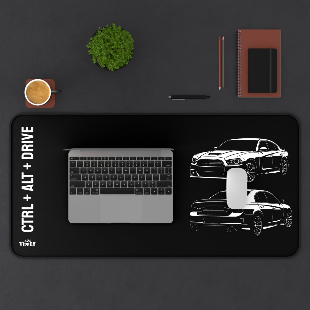 2011–2014 Dodge Charger SRT8 (LD) Desk Mat