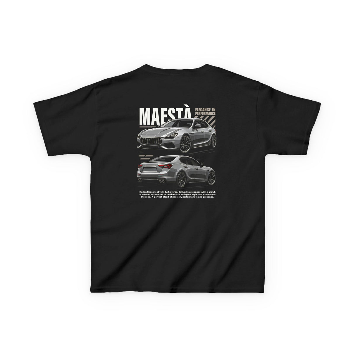 2013–2024 Maserati Ghibli Kids T-Shirt