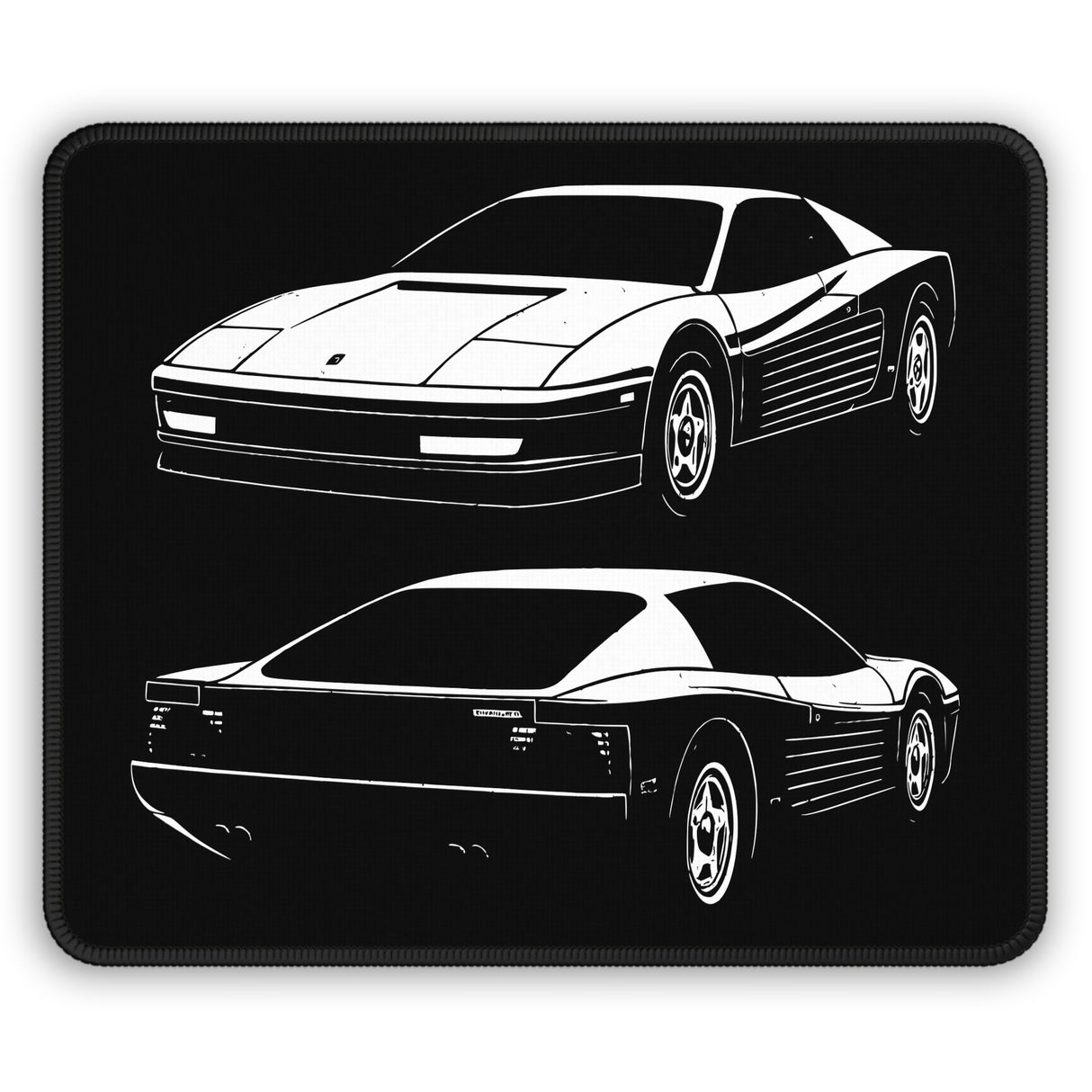 1984–1991 Ferrari Testarossa Mouse Pad