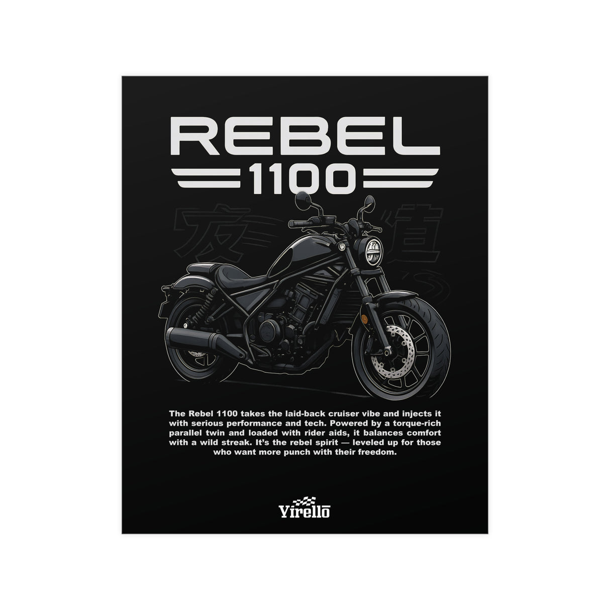 Honda Rebel 1100 Poster